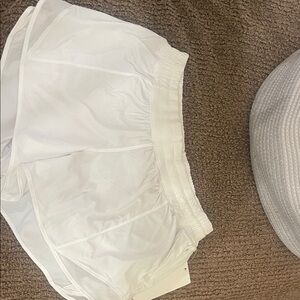 White Tennis Short